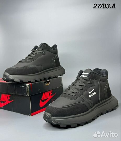 Мужские зимние кроссовки nike