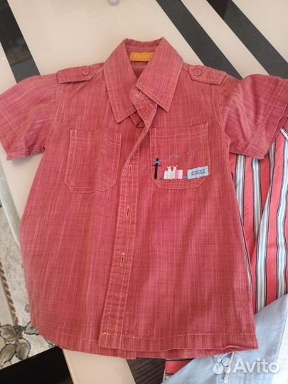 Рубашки на мальчика 92,98,104
