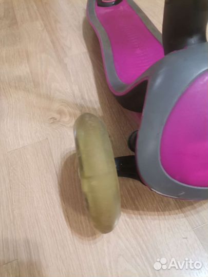 Самокат детский трехколесный бу