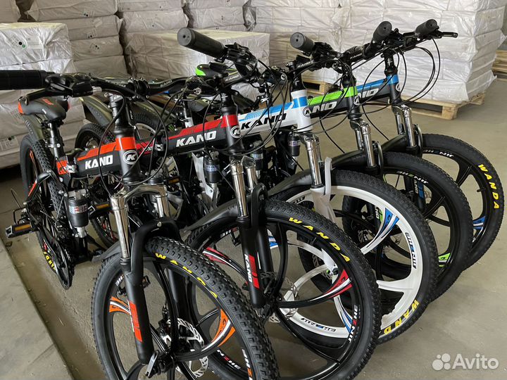 Велосипед на литых дисках