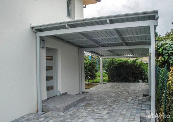 Навес под ключ