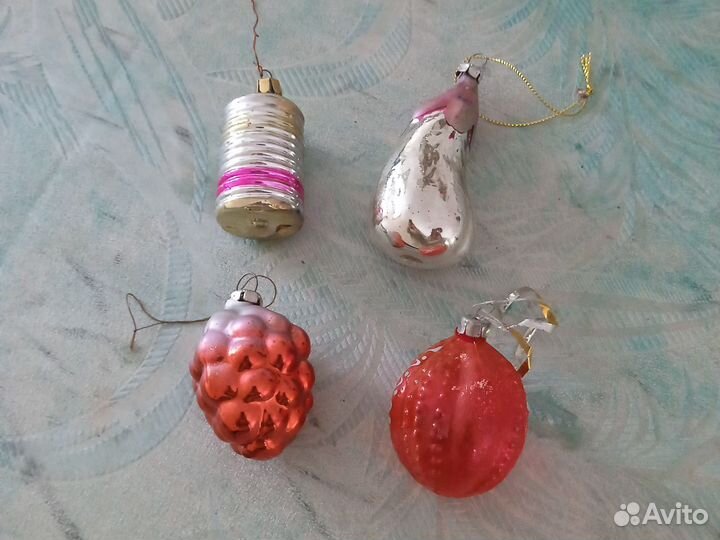 Елочные игрушки СССР