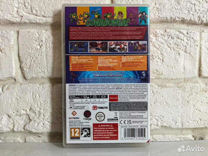 Tmnt Shredders Revenge Anniversary Edition новый