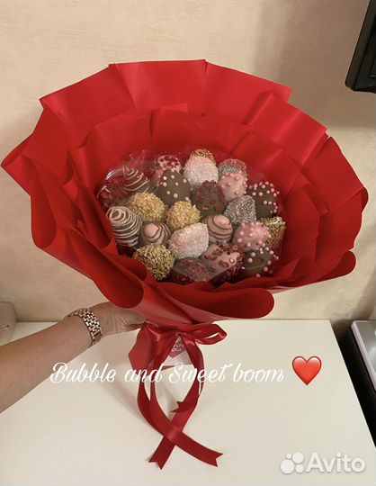 Букет клубника в шоколаде