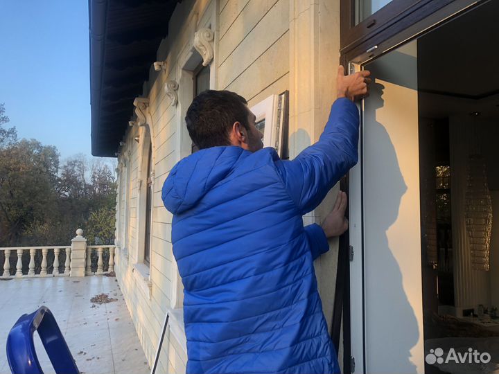 Ремонт окон / Замена уплотнителя / Регулировка