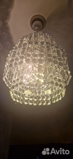 Люстра хрустальная