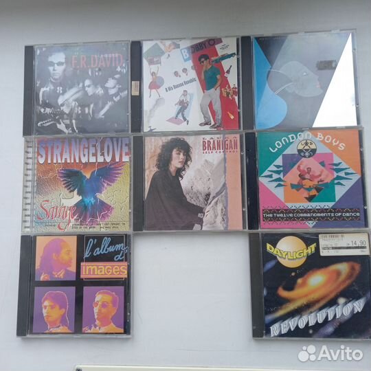 Компакт диски CD музыка фирменные italo disco