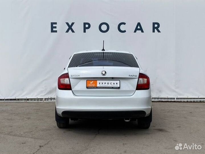 Skoda Rapid 1.6 AT, 2018, 113 000 км