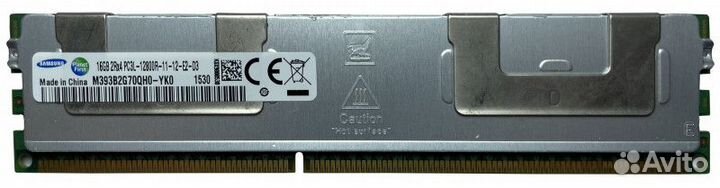 Модуль памяти dimm DDR-III ECC Reg. 16Gb 2Rx4 PC3