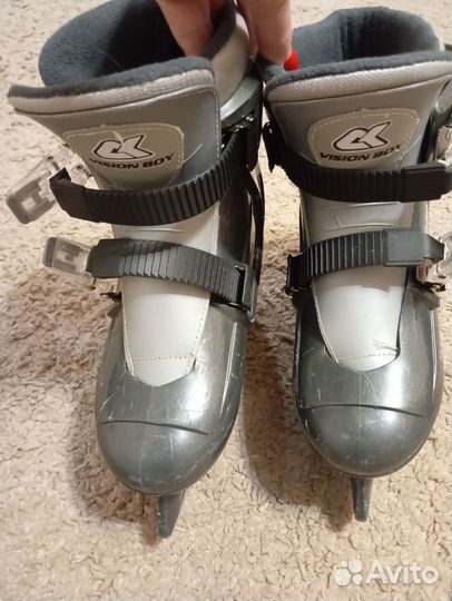 Коньки раздвижные 34-37 размер