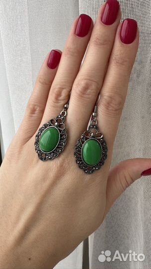 Серьги бижутерия