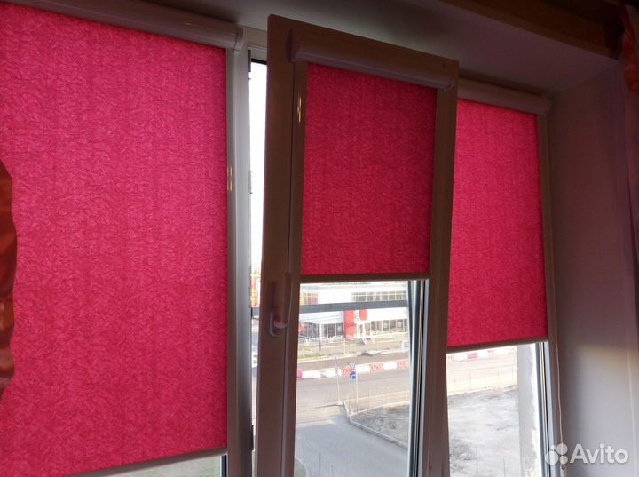 Рулонные шторы с замером и установкой