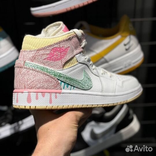 Кроссовки Nike air Jordan 1 (Арт.54018)