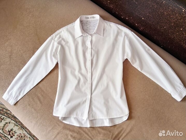 Белая блузка для школы