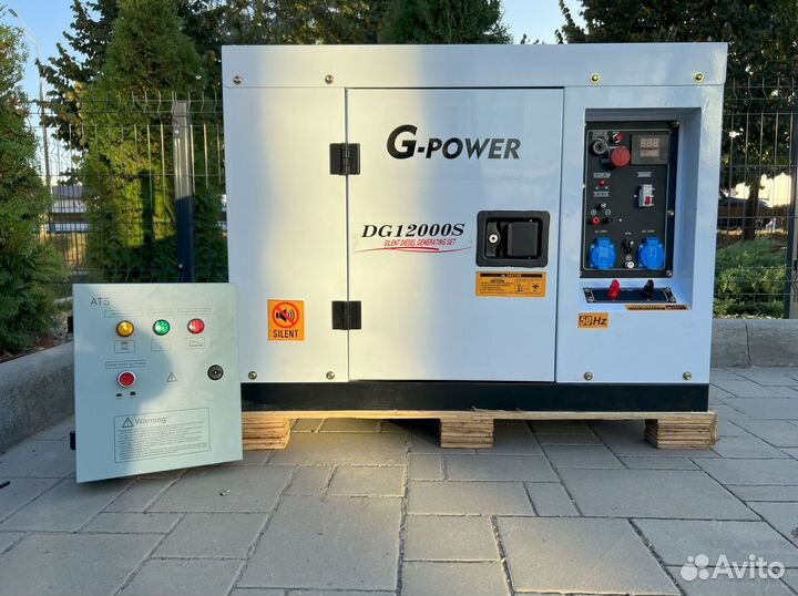 Дизельный генератор 12 kW G-power