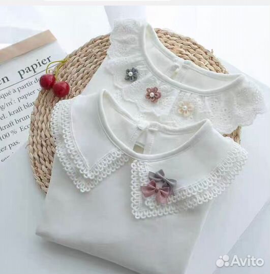 Блузка для девочки школьная