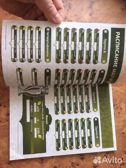 Офиц программа че-2012 по футболу на русс.яз