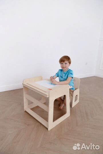 Растущая парта и стул для детей с доставкой