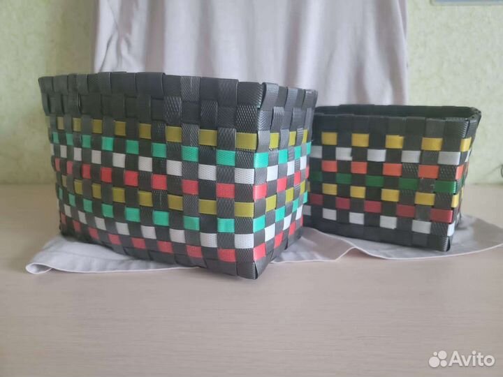 Корзина плетеная для хранения
