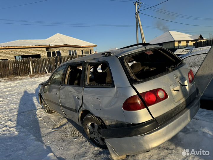 Toyota Caldina 1.8 AT, 1998, битый, 77 777 км