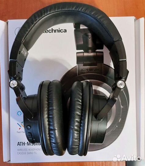 Беспроводные наушники audio technica ATH-M50xBT2