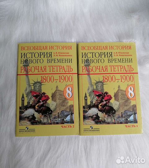 Новые рабочие тетради по истории 8 кл. А. Юдовская