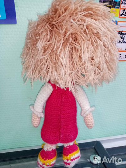 Кукла Маша-вязаная