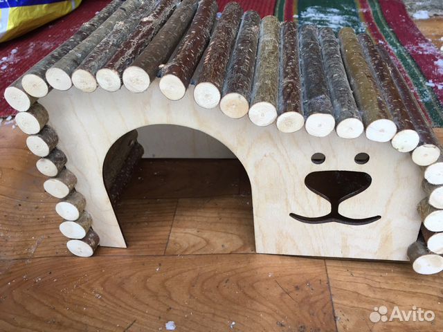 Домик для хомяка ёжика или морской свинки