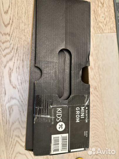 Сноубордические ботинки детские Burton на 2-3года