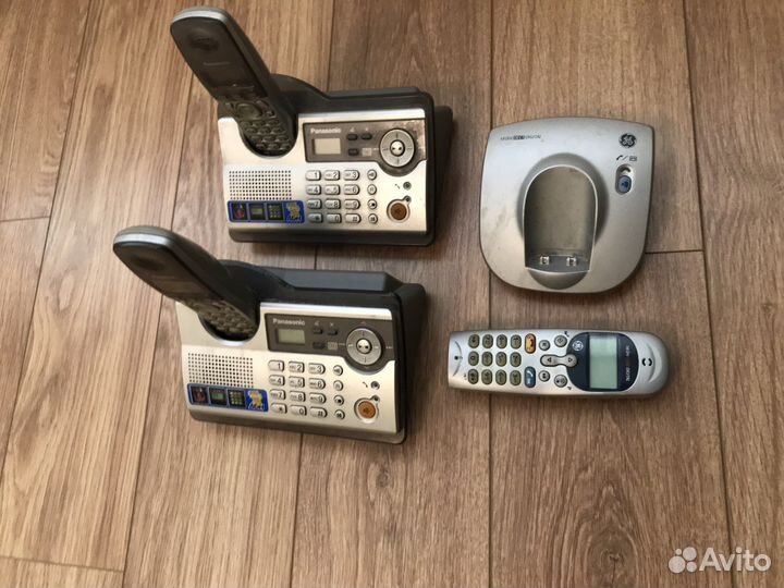 Беспроводной домашний телефон с трубкой