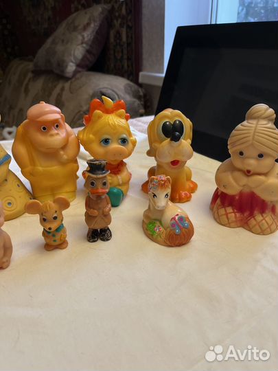 Резиновые игрушки СССР