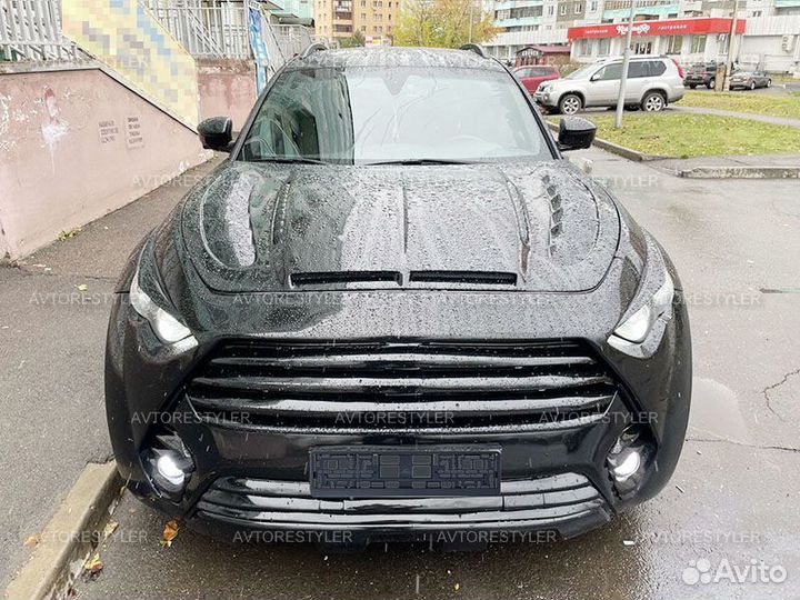 Капот Vettel пластиковый Infiniti FX QX 2008-2017