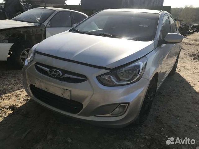 Разбор Hyundai Solaris 1.6 g4fc АКПП запчасти б.у
