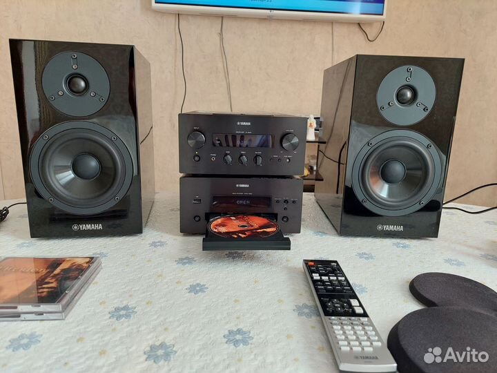 Музыкальный центр yamaha R-840,DVD-840