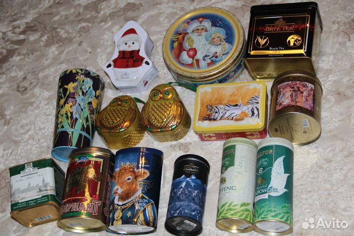 Банки (коробки) жестяные