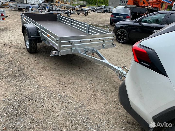 Прицеп 817717.025 для УАЗ с тентом 50см. Оцинкован