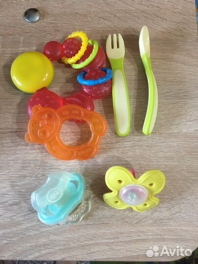 Пустышки на возраст 0-6, 6-18, ниблеры