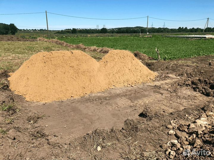 Песок карьерный