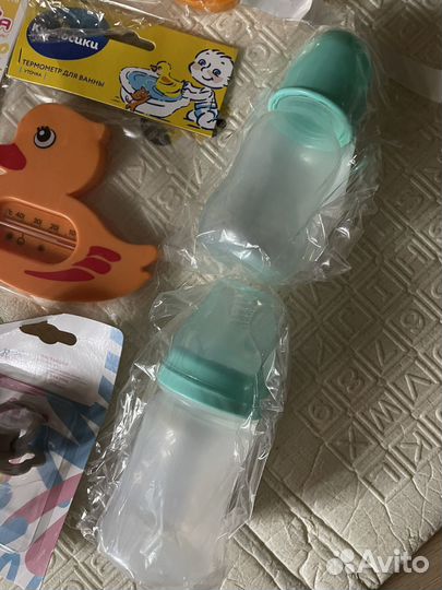 Бутылочки, соски, набор для новорожденного