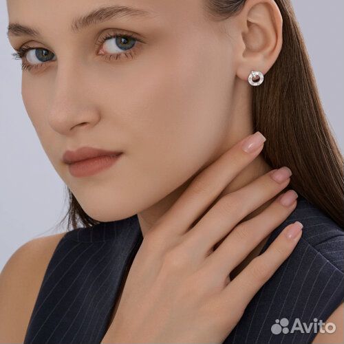 Серьги sokolov из серебра, 94027201