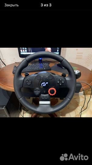 Руль logitech driving force gt