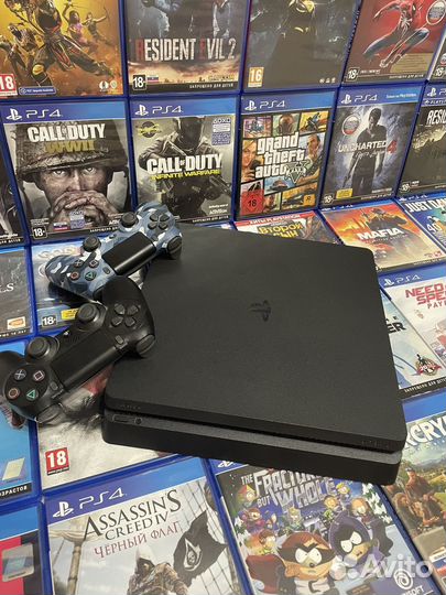 Sony playstation 4 1Tb + 10Игр+Гарантия