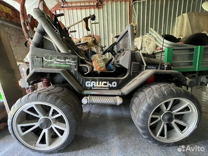 Детский электромобиль gauchopegperegosuperpower