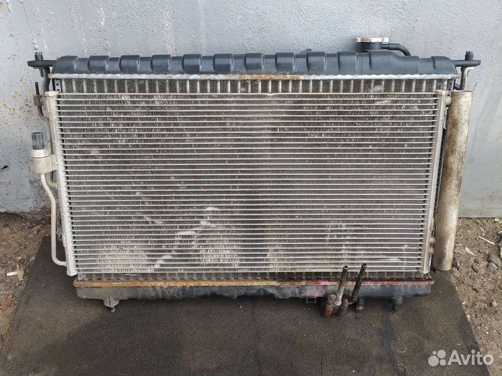 Кассета радиаторов hyundai sonata 4