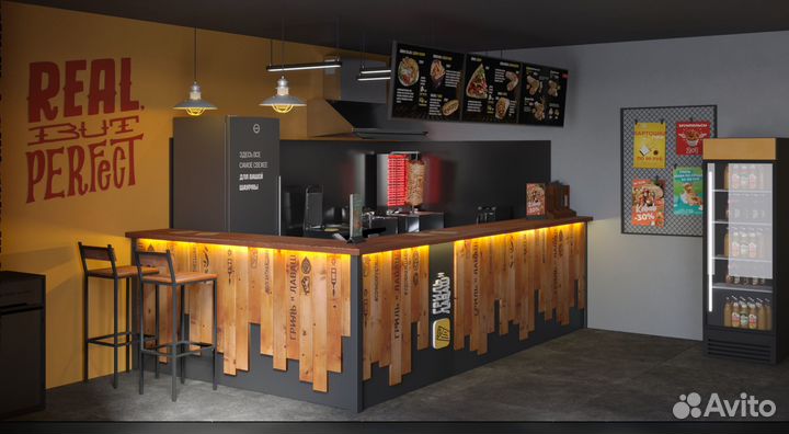 Кафе-шаурма по франшизе Гриль-лаваш