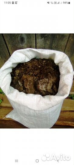 Куриный помет в мешках бесплатно