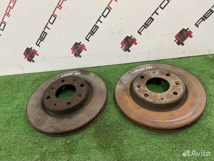 Тормозной диск передний Kia Cerato 1 LD