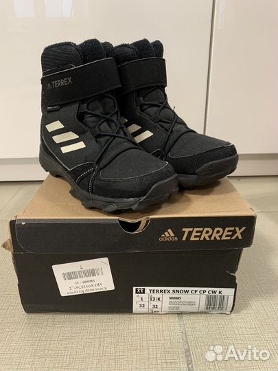 Зимние ботинки детские adidas