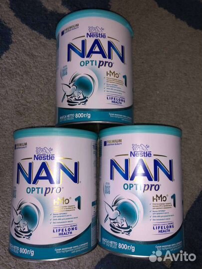 Детская смесь Nestle Nan opti pro 1 800г