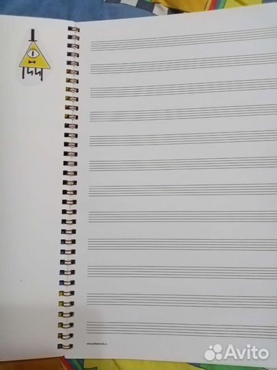 Тетрадь для нот